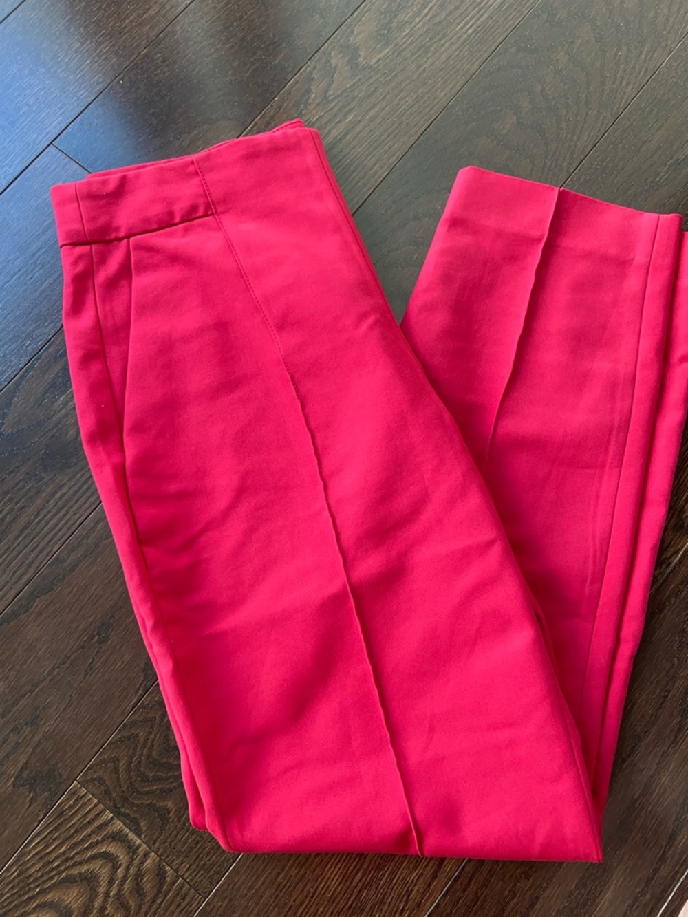 Zara Pink Tailored Ankle Pants